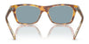 Coach CH583 HC8371U Sunglasses | Size 54 / Tortoise/Transparent Beige / Light Blue Solid (2N 37.3%) №575672