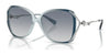 Coach CK482 HC8372BU Sunglasses | Size 58 / Blue Gradient / Blue Gradient (2N 25.8%) №576735