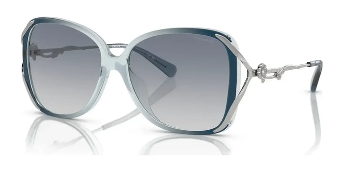 Coach CK482 HC8372BU Sunglasses | Size 58 / Blue Gradient / Blue Gradient (2N 25.8%) №576735