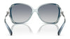 Coach CK482 HC8372BU Sunglasses | Size 58 / Blue Gradient / Blue Gradient (2N 25.8%) №576735