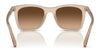 Coach CK463 HC8374F Sunglasses | Size 54 / Milky Ivory / Brown Gradient (3N 14.2%) №574774