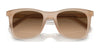 Coach CK463 HC8374F Sunglasses | Size 54 / Milky Ivory / Brown Gradient (3N 14.2%) №574774