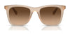 Coach CH561 HC8374U Sunglasses | Size 51 / Milky Ivory/Saddle / Brown Gradient (3N 14.2%) №574774