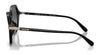 Coach CL925 HC8377U Sunglasses | Size 55 / Honey Tortoise Black Gradient / Grey Gradient (3N 14.8%) №577613