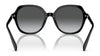 Coach CL925 HC8377U Sunglasses | Size 55 / Honey Tortoise Black Gradient / Grey Gradient (3N 14.8%) №577613