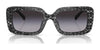 Coach CL922 HC8380U Sunglasses | Size 54 / Ruby Pearl Signature C / Grey Rose Gradient (2N 21%) №578346