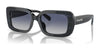 Coach CL922 HC8380U Sunglasses | Size 54 / Sapphire Pearl Signature C / Blue Gradient (2N 25%) №57654L