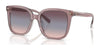 Coach CL918 HC8381U Sunglasses | Size 54 / Pink / Blue (2N)