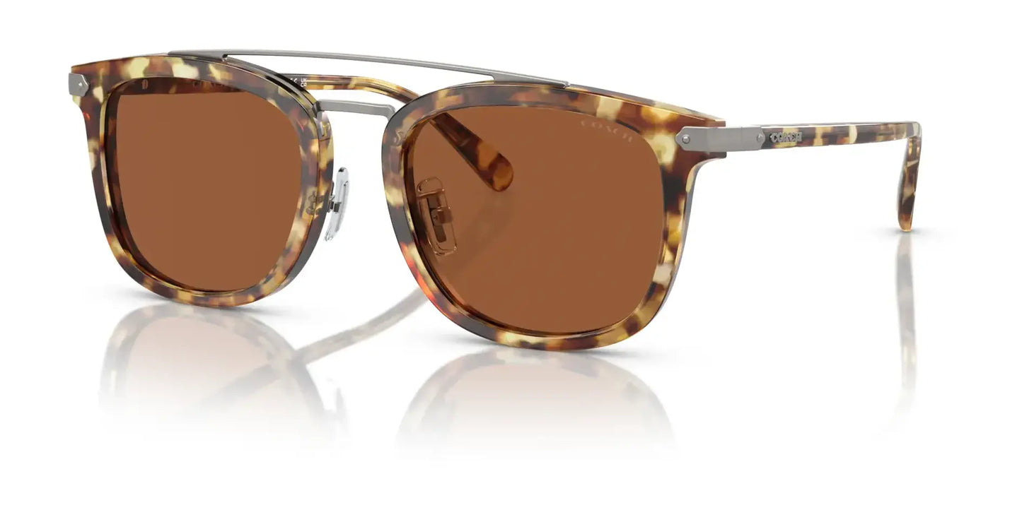 Coach CL913 HC8382 Sunglasses Honey Tortoise / Brown Solid