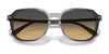 Coach CL912 HC8383U Sunglasses | Size 55 / Dark Tortoise/Caramel Tortoise / Violet (3N 12.7%) №579875