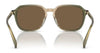 Coach CL912 HC8383U Sunglasses | Size 55 / Dark Tortoise/Caramel Tortoise / Violet (3N 12.7%) №579875