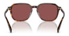 Coach CL912 HC8383U Sunglasses | Size 55 / Dark Tortoise/Caramel Tortoise / Violet (3N 12.7%) №579875