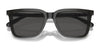 Coach CL910 HC8385U Sunglasses | Size 54 / Transparent Dark Grey / Grey Solid (3N 10%) №579387