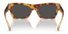 Coach CL917 HC8389U Sunglasses | Size 52 / Black/Clear / Violet (3N 12.7%) №572875