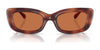 Coach CR610 HC8390U Sunglasses | Size 51 / Black / Grey Solid (3N 10%) №500287