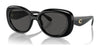 Coach CR609 HC8391U Sunglasses | Size 53 / Black / Grey Solid (3N 10%) №500287