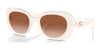 Coach CR609 HC8391U Sunglasses | Size 53 / Milky Cloud / Brown Gradient (2N 26.5%) №580513