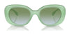 Coach CR609 HC8391U Sunglasses | Size 53 / Black / Grey Solid (3N 10%) №500287