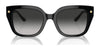 Coach CR611 HC8392U Sunglasses | Size 53 / Black / Grey Gradient (3N 13.2%) №50023C