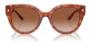 Coach CR612 HC8393U Sunglasses | Size 53 / Black / Grey Gradient (3N 13.2%) №50023C