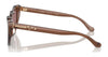 Coach CR613 HC8394U Sunglasses | Size 51 / Transparent Brown №581175 / Wine (3N 12.7%)