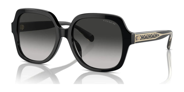 Coach CR962 HC8395F Sunglasses | Size 56 / Black / Grey Gradient (3N 13.2%) №50023C