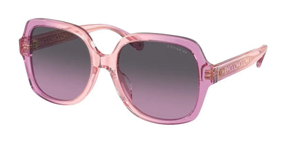 Coach CR962 HC8395F Sunglasses Amethyst / Pink Gradient / Purple Gradient