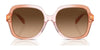 Coach CR614 HC8395U Sunglasses | Size 54 / Amethyst/Pink Gradient / Purple Gradient (2N 22%) №581390