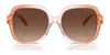 Coach CR614 HC8395U Sunglasses | Size 54 / Amethyst/Pink Gradient / Purple Gradient (2N 22%) №581390