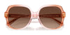 Coach CR614 HC8395U Sunglasses | Size 54 / Amethyst/Pink Gradient / Purple Gradient (2N 22%) №581390