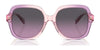 Coach CR614 HC8395U Sunglasses | Size 54 / Amethyst/Pink Gradient / Purple Gradient (2N 22%) №581390