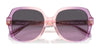 Coach CR614 HC8395U Sunglasses | Size 54 / Amethyst/Pink Gradient / Purple Gradient (2N 22%) №581390