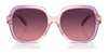 Coach CR614 HC8395U Sunglasses | Size 54 / Amethyst/Pink Gradient / Purple Gradient (2N 22%) №581390