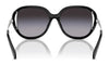 Coach CR620 HC8396U Sunglasses | Size 56 / Black / Grey Gradient (3N 13%) №50028G
