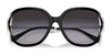 Coach CR620 HC8396U Sunglasses | Size 56 / Black / Grey Gradient (3N 13%) №50028G