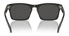 Coach CR628 HC8397U Sunglasses | Size 57 / Pecan Blue Grey Gradient / Blue Grey Solid (3N 13%) №581587