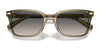 Coach CR630 HC8398U Sunglasses | Size 54 / Transparent Dark Grey / Grey Solid (3N 10%) №581787