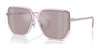 Coach CR635 HC8401D Sunglasses | Size 64 / Milky Purple / Purple Solid (2N 33.2%) №5696AK