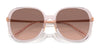 Coach CR636 HC8403D Sunglasses | Size 59 / Transparent Rose / Brown Pink Gradient (2N 32.7%) №570513