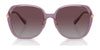 Coach CR636 HC8403D Sunglasses | Size 59 / Transparent Rose / Brown Pink Gradient (2N 32.7%) №570513