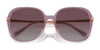 Coach CR636 HC8403D Sunglasses | Size 59 / Transparent Rose / Brown Pink Gradient (2N 32.7%) №570513