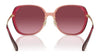 Coach CR636 HC8403D Sunglasses | Size 59 / Transparent Rose / Brown Pink Gradient (2N 32.7%) №570513