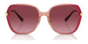 Coach CR636 HC8403D Sunglasses | Size 59 / Transparent Rose / Brown Pink Gradient (2N 32.7%) №570513