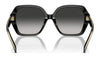 Coach CR615 HC8404U Sunglasses | Size 56 / Black / Grey Gradient (3N 13.2%) №50023C