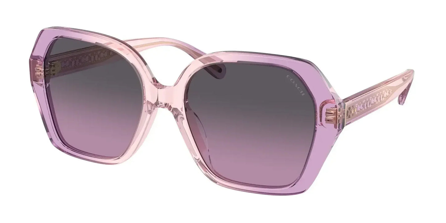 Coach CR615 HC8404U Sunglasses Amethyst / Pink Gradient / Purple Gradient