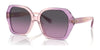 Coach CR615 HC8404U Sunglasses | Size 56 / Amethyst/Pink Gradient / Purple Gradient (2N 22%) №581390