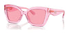 Coach CS544 HC8405U Sunglasses | Size 54 / Pink Crystal / Pink Solid (1N 58.4%) №583084