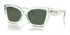 Coach CS544 HC8405U Sunglasses | Size 54 / Green Crystal / Green Solid (3N 14.0%) №583271