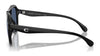 Coach CW183 HC8406U Sunglasses | Size 55 / Black / Blue Solid (3N 15.3%) №500287