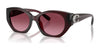 Coach CW194 HC8407U Sunglasses | Size 52 / Milky Burgundy / Berry Gradient (3N 16%) №53938H
